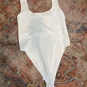 a new day Women's Cream Bodysuit
